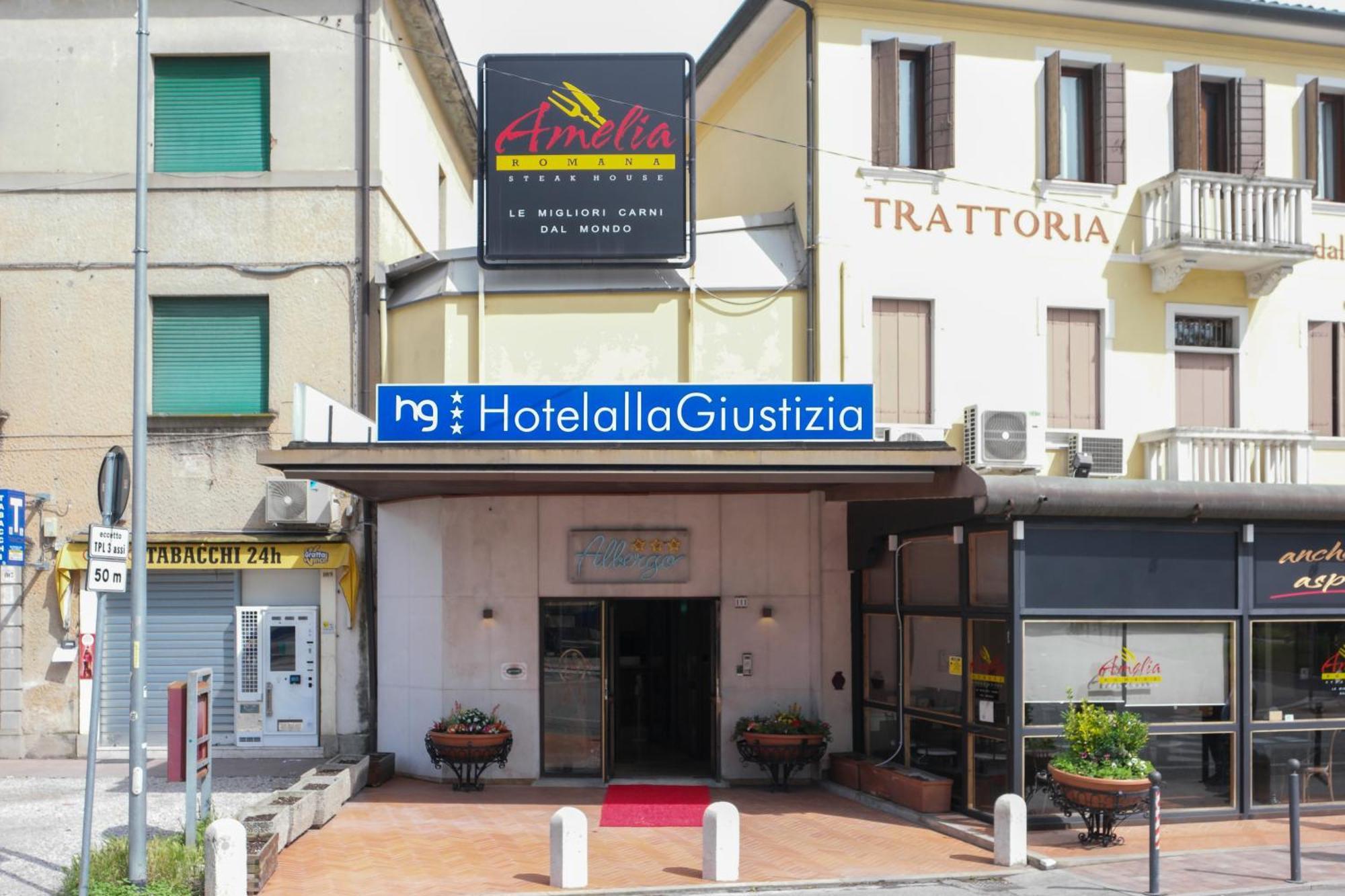 Hotel Alla Giustizia Mestre Exterior foto